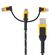 DeWalt 3-in-1 補強加工ケーブル (131 1356 DW2) / 3IN1 REINFORCED CABLE 6'