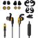 DeWalt Jobsite Lightning イヤフォン (190 3017 DW2) / EARPHONE LIGHTNING