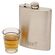 BarY3 ステンレススティール製フラスコ (BAR-0137) / FLASK SS 8OZ 1PK