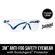 3M Scotchgard 防曇安全メガネ (47210H1-VDC) / SFTY GLASSES BLK/BLU/CLR