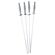 Grill Mark スティール製スパイラル串 4本入 (40331ACE) / BBQ SKEWER STEEL 17" 4PK