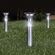 Feit Electric OneSync LEDボラードライト ブラッシュニッケル (BOLLRDSYNCSOLNK) / BOLLARD LIGHT NCKL 12"