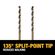 DeWalt ハイスピードスティール製ドリルビット (DW1105) / DRILL BIT BLK OXID 5/64"