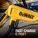 DeWalt 首後方ヘッドフォン (190 2091 DW2 A) / BHND NCK HEADPHN BLK/YL