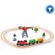 Hape 列車19点セット ( E3731) / WOOD TRAIN SET 19PC 3Y+