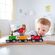 Hape 列車19点セット ( E3731) / WOOD TRAIN SET 19PC 3Y+