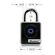 Master Lock 室内用Bluetooth スマート南京錠 (4400EC) / SMRT PADLOCK BK/SL 1.75"