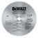 Dewalt　カーバイドチップスティールブレード (DW3329) / BLADE SAW 7-1/4"NONFERUS