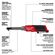 Milwaukee M12 Fuel コードレスラチェット (2568-20)