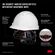 3M SecureFit ヘルメット ホワイト (CHH-V-R-W6-SL)