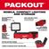 Milwaukee M12 Packout フラッドライト (2356-20)