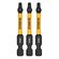 DeWalt FlexTorq スクエアインパクトドライバービット3点セット (DWAF2SQ3IR3)