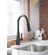 Moen Haelyn プルダウン式キッチン蛇口 (87627EIBL)