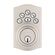 Kwikset 電子キーパッドエントリーロック サテンニッケル (992400-002)