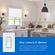 Lutron Diva 調光＆色コントロール用スマートスイッチ (DVRF-PKG1D-WH-R)