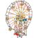 K'Nex アミューズメントパーク組立玩具744点セット (KNX 17035)