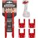 StealthMounts Milwaukee M18 ツールホルダー4個入 (TM-MW18-RED-4)