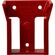 StealthMounts Milwaukee M18 バッテリーマウントホルダー 6個入 (BM-MW18-RED-6)