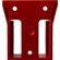 StealthMounts Milwaukee M18 バッテリーマウントホルダー 6個入 (BM-MW18-RED-6)