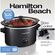 Hamilton Beach スロークッカー ブラック (33231)