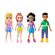 Mattel Polly Pocket フィギュア 4個入 ( FWY19)