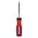 Craftsman Push-n-Pick ラチェット式マルチビットスクリュードライバー7点キット (CMHT68131)