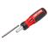 Craftsman Push-n-Pick ラチェット式マルチビットスクリュードライバー7点キット (CMHT68131)