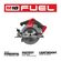 Milwaukee M18 FUEL 丸鋸 (2833-20)