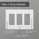 Lutron Claro ウォールプレート ライトアーモンド 3ギャング (CW-3-LA)