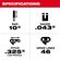 Milwaukee M18 Fuel ポールソーチェーン (49-16-2759)