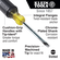 Klein Tools ラウンドシャンクスクリュードライバー 1/4インチ (605-6)