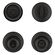 Kwikset Polo デッドボルト＆エントリードアノブ マットブラック (96900-449)