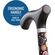 Brazos Walking Sticks バブル柄折り畳み式ステッキ (502-2000-5100)