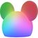 Disney ミッキーマウス型LEDナイトライト (66944)