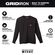 Milwaukee Gridiron 長袖Tシャツ ブラック Lサイズ (606B-L)