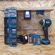 StealthMounts Makita 18V LXT バッテリーホルダー ブルー 6個入 (BM-MK18-BLU-6)