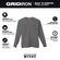 Milwaukee Gridiron 長袖Tシャツ グレー Mサイズ (606G-M)