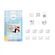 Regalo マグネット式キャビネットロック 4個入 (6133 W)