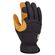 Carhartt 男性用グリップグローブ ブラック＆イエロー Lサイズ (GD0824MBLKBLY-L)