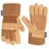 Carhartt 男性用ワークグローブ ブラウン Mサイズ (GW0513MBROWN-M)