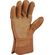 Carhartt 男性用ワークグローブ ブラウン Lサイズ (GW0518MBROWN-L)