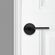Kwikset 通路用レバー マットブラック (92001-627)