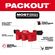 Milwaukee PACKOUT M12用バッテリーラック (48-22-8604)