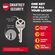 Kwikset Halo 電子タッチパッド式デッドボルト アイアンブラック (939WITSCR514SMT)