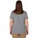 Milwaukee Freeflex 女性用半袖Tシャツ グレー Sサイズ (F452G-S)