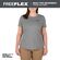 Milwaukee Freeflex 女性用半袖Tシャツ グレー Sサイズ (F452G-S)