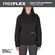 Milwaukee Freeflex 女性用パーカー ブラック Sサイズ (F251B-S)
