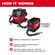 Milwaukee Packout ウェット＆ドライバキューム用ゴミセパレーター (49-90-2200)
