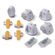 Safety 1st キャビネットロック 5個入 2セット (HS293)
