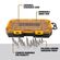 DeWalt メートル法＆SAEビットソケット17点セット (DWMT73806)